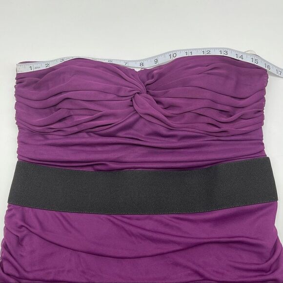 Alyn Paige Strapless Ruched Bodycon Dress Sz 11/12 - Picture 10 of 16